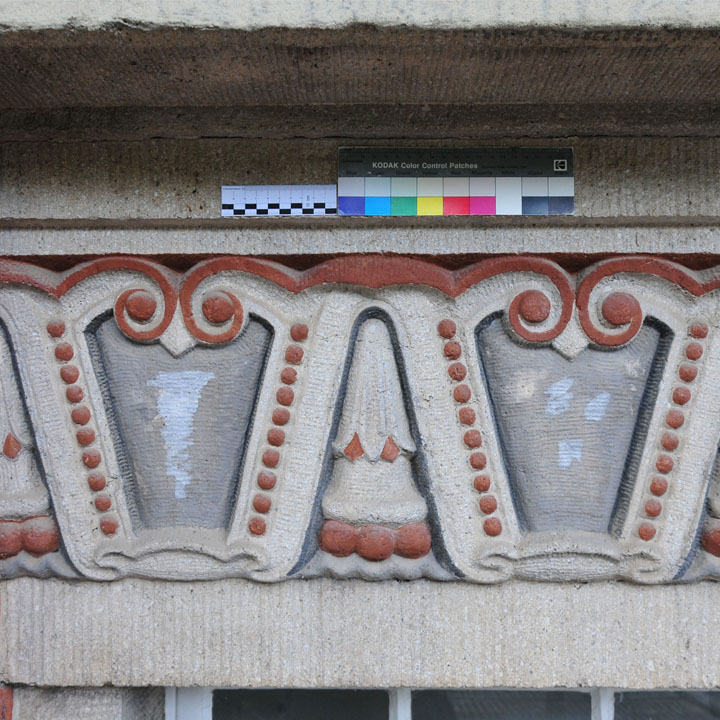 Vertiefende Farbuntersuchung TU Beyer-Bau Dresden