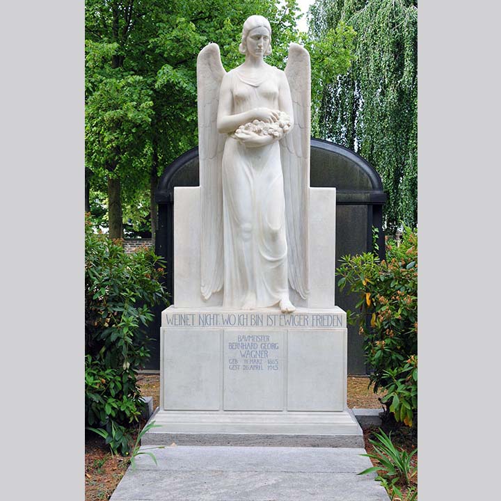 Johannisfriedhof Dresden, Grabmal Wagner